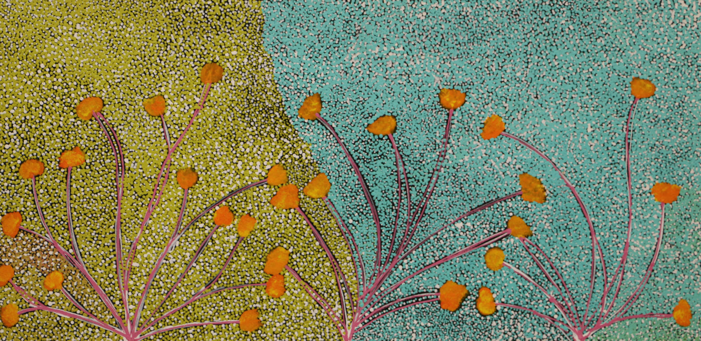 Wildflowers, 120x60cm