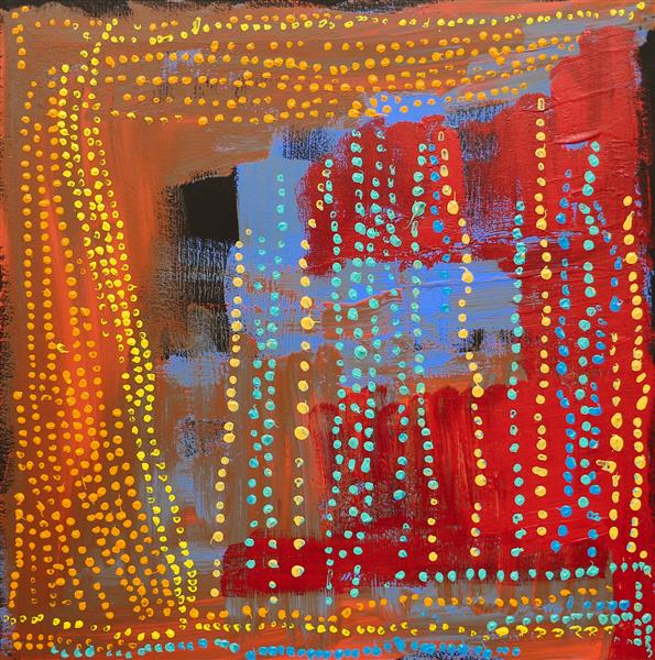 Wanakiji (Bush Tomatoes), 61X61cm