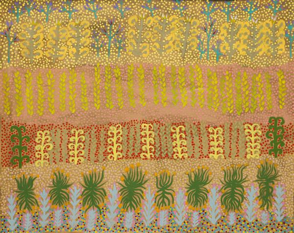 Bush Medicine Leaf, 61x75cm