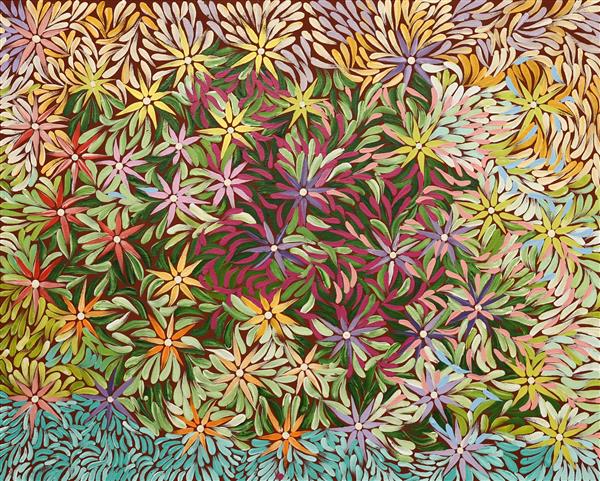 Bush Medicine Wildflower, 67x84cm