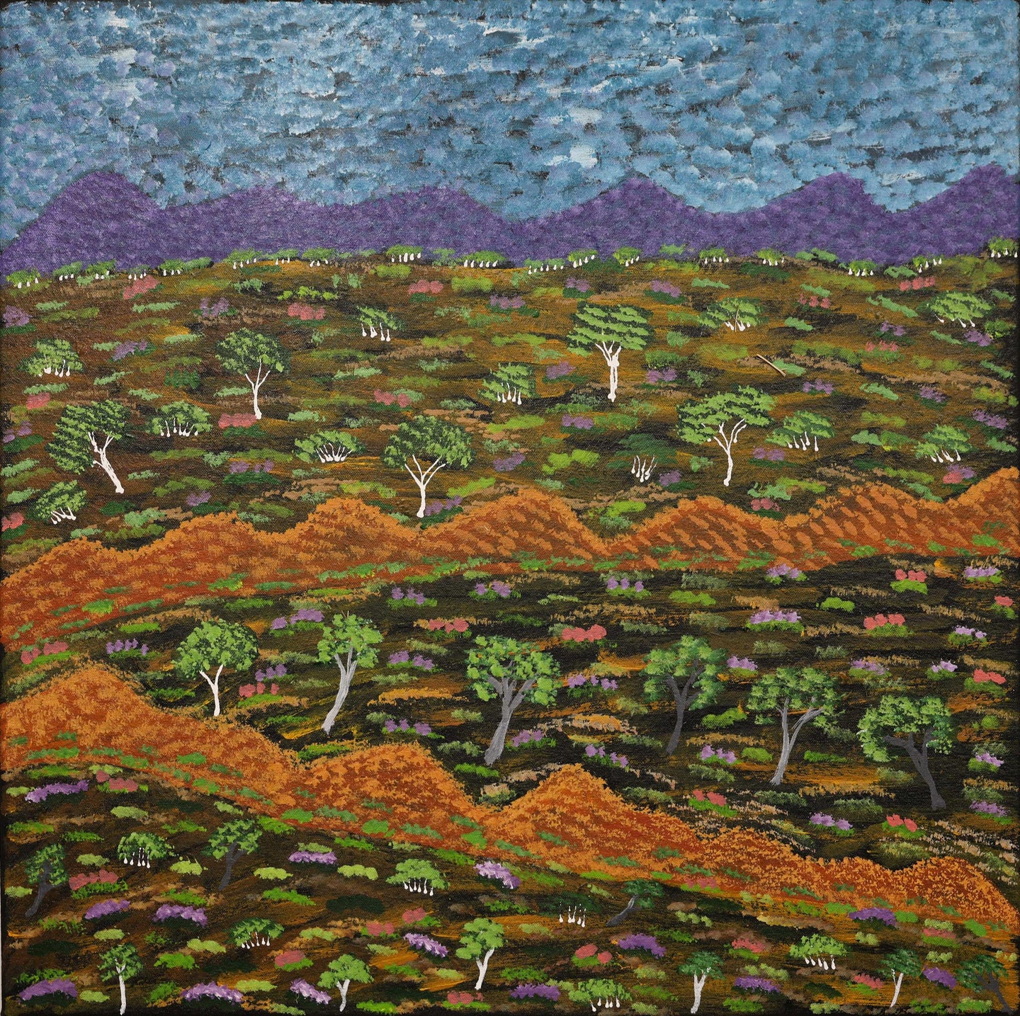 My Country, 61 x 61 cm