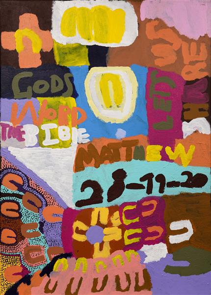 God's Painting 106x76cm