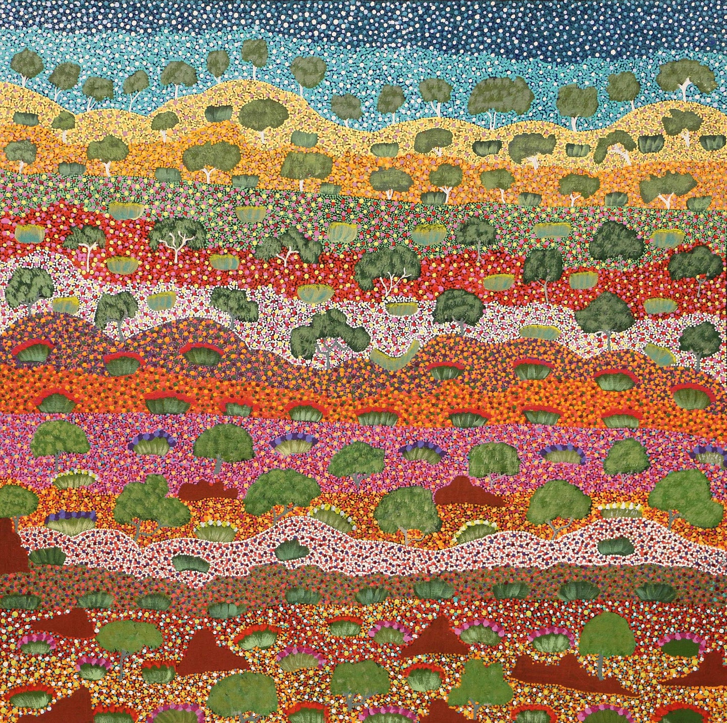 Country of Epenarra, 91x91 cm